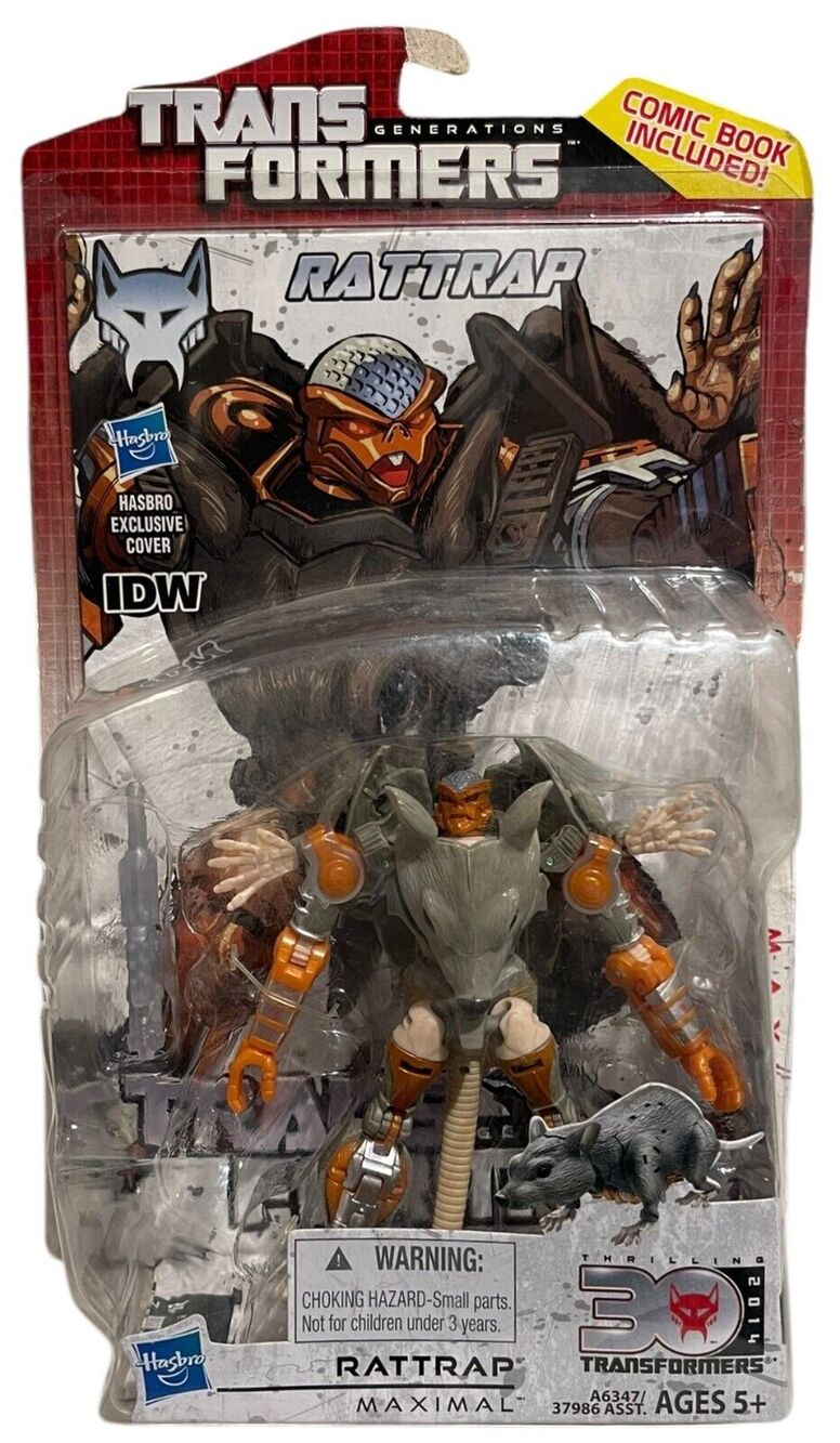 Hasbro Transformers Generations Thrilling 30 Maximal Rattrap Action Figures